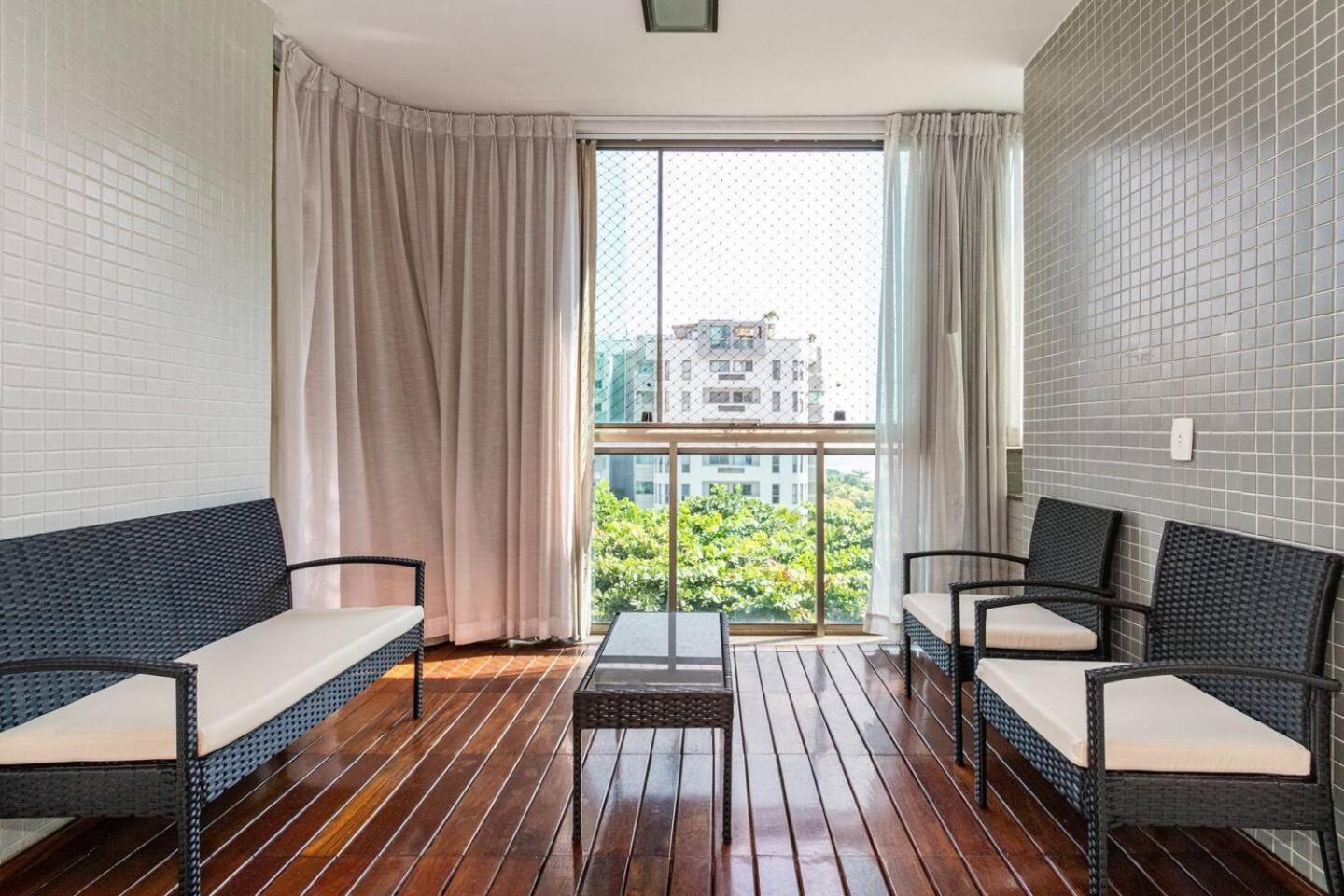 Rio De Janeiro Apartamento Frente Mar Na Barra エクステリア 写真